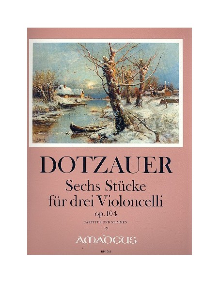 6 studi per 3 celli op.104
