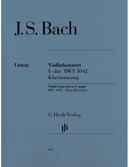 Concerto per violino in Mi maggiore BWV1042