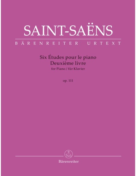 Six Études for Piano op. 111 R 49