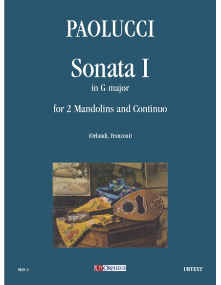 Sonata I in Sol maggiore per 2 Mandolini e Basso Continuo