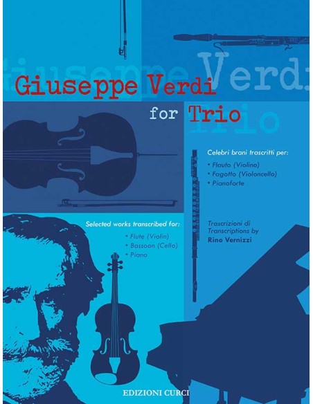 Verdi for trio - per flauto o violino, violoncello o fagotto e piano