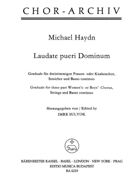 Laudate pueri Dominum